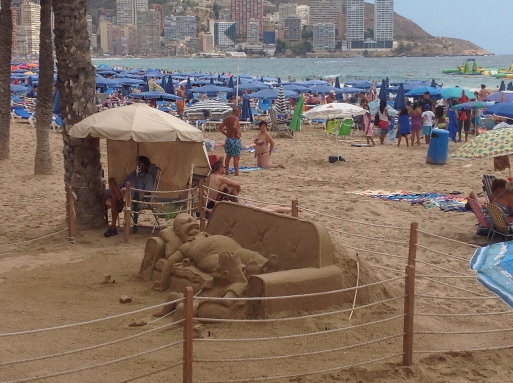 Edificio Aries Leilighet Benidorm Eksteriør bilde